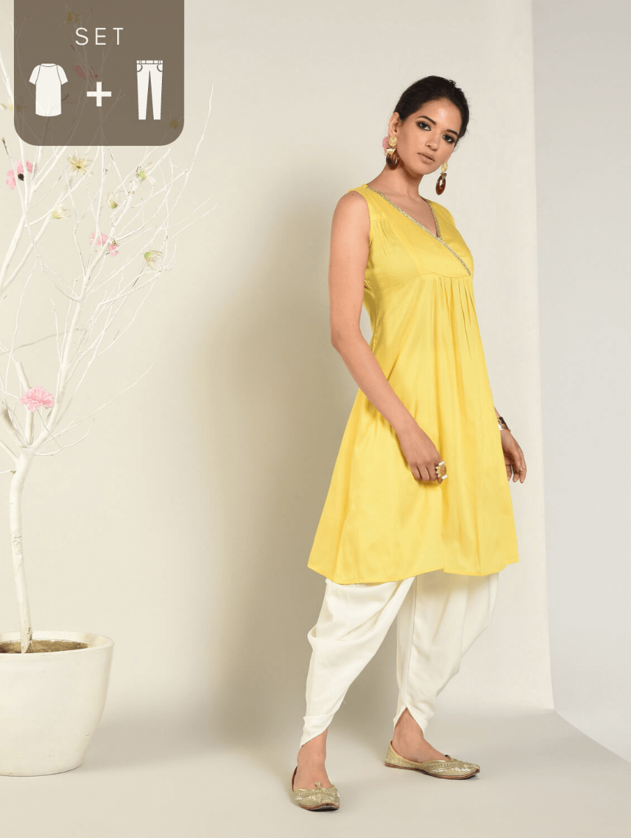 Full Sleeve Rayon Dhoti Style Kurti, M at Rs 2000 in Noida | ID: 26482662862